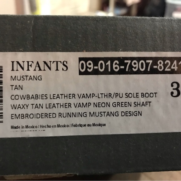 Infant Roper Cowboy Boots NIB - Picture 2 of 3